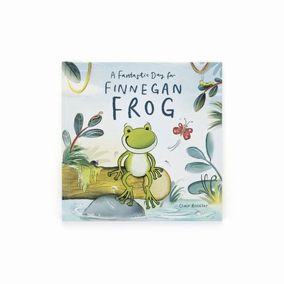 Jellycat A Fantastic Day for Finnegan Frog Books Australia | 267945UQN